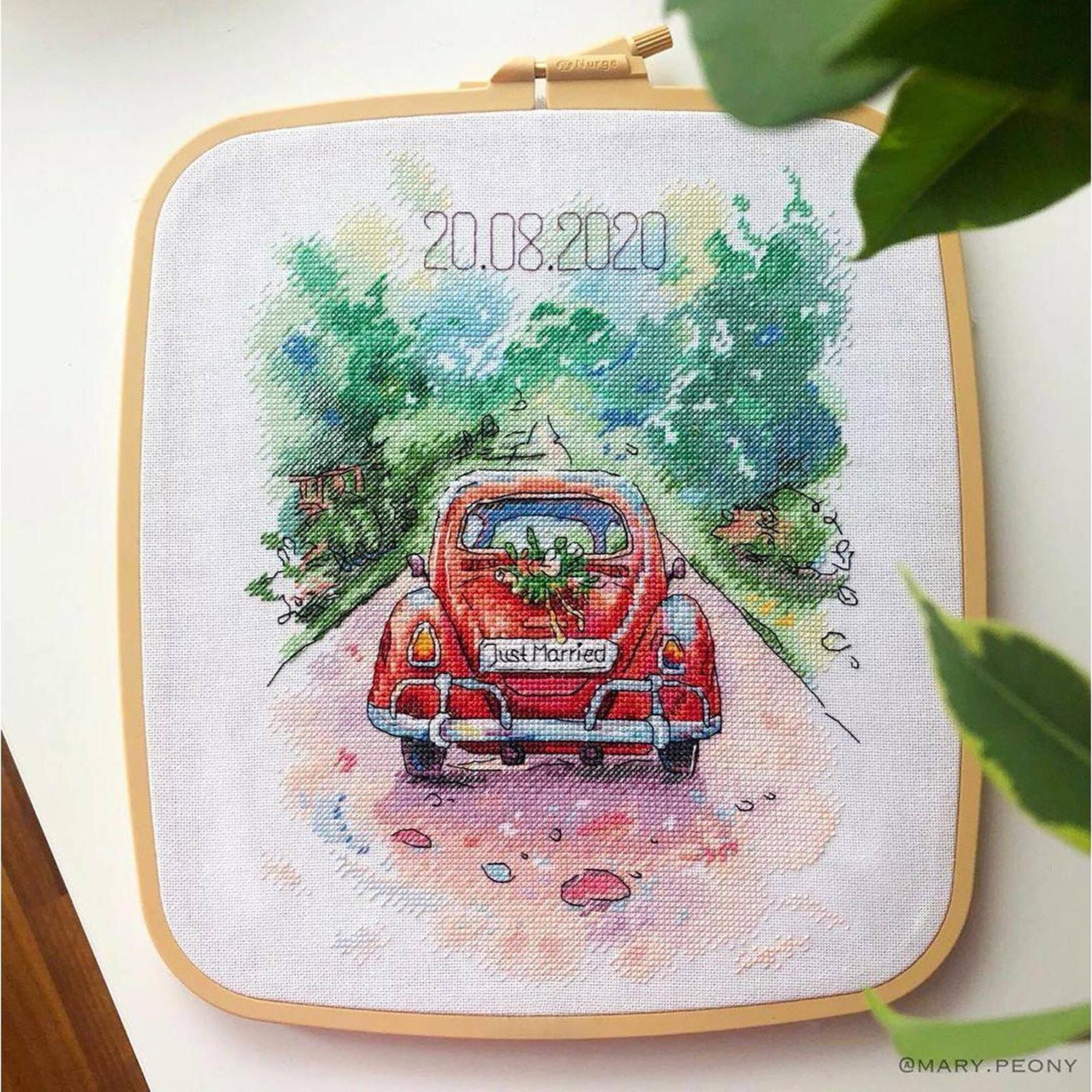 MP Studia Romantic Journey Cross Stitch Kit